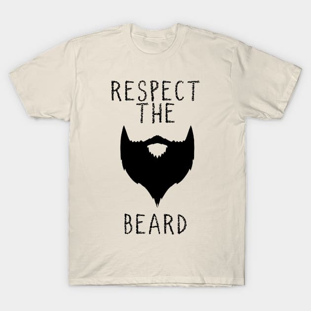 Respect The Black Beard T-Shirt by dankdesigns